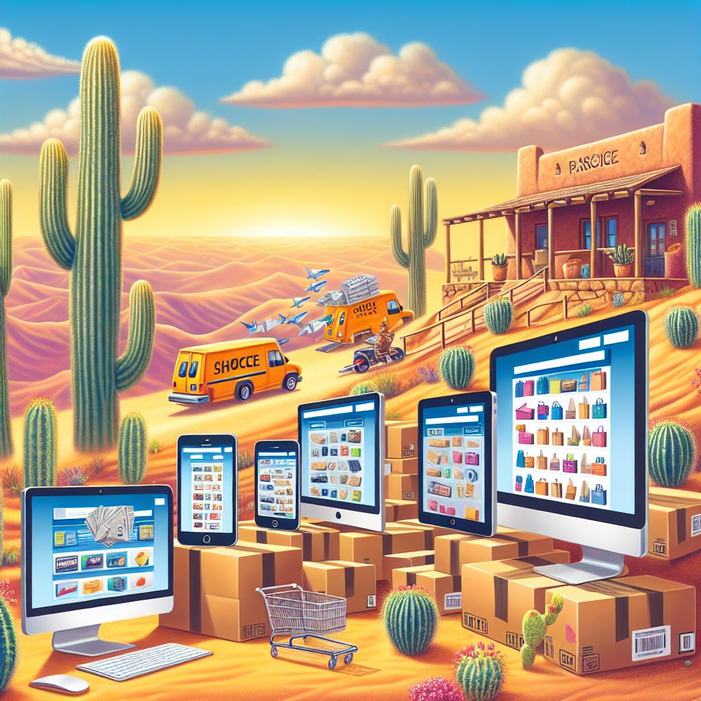 1 Evolution and advancement of online shopping in the Southwest.jpg: Southwest USA Shopping