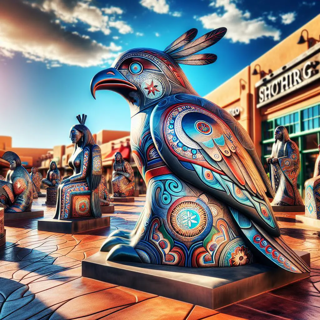 1 Exploration of Navajoinspired public sculptures in the Southwest.jpg: Southwest USA Shopping