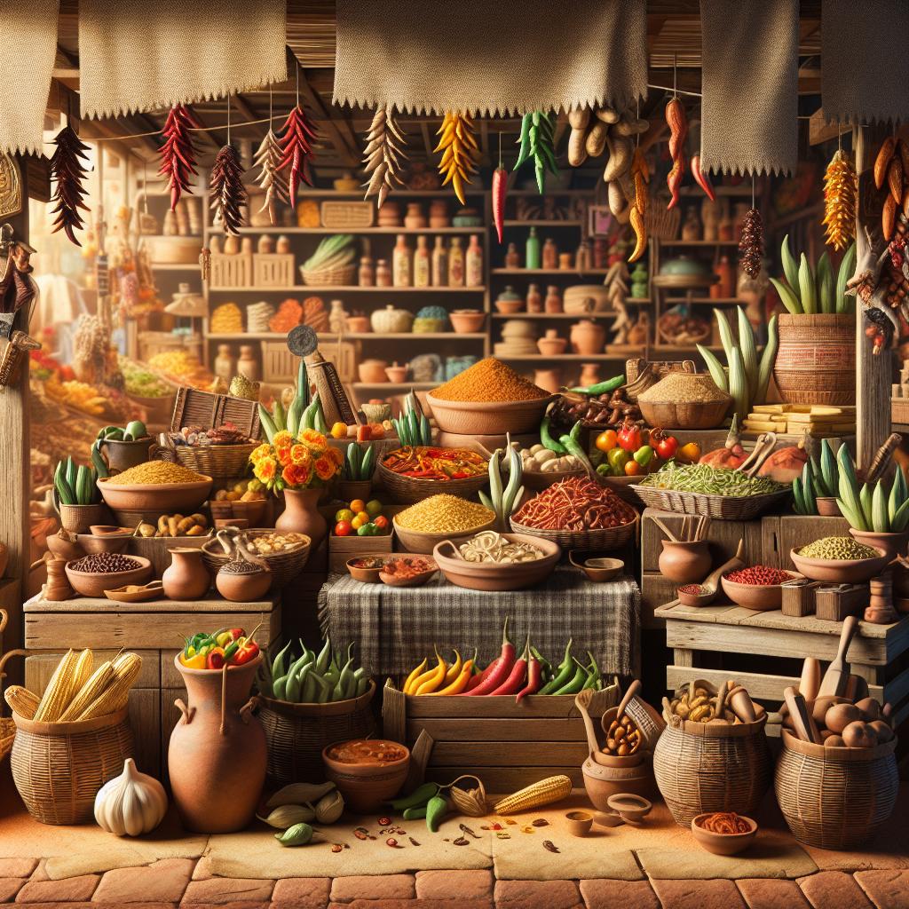 1 Historical roots of Mexican cuisine in Southwest.jpg: Southwest USA Shopping