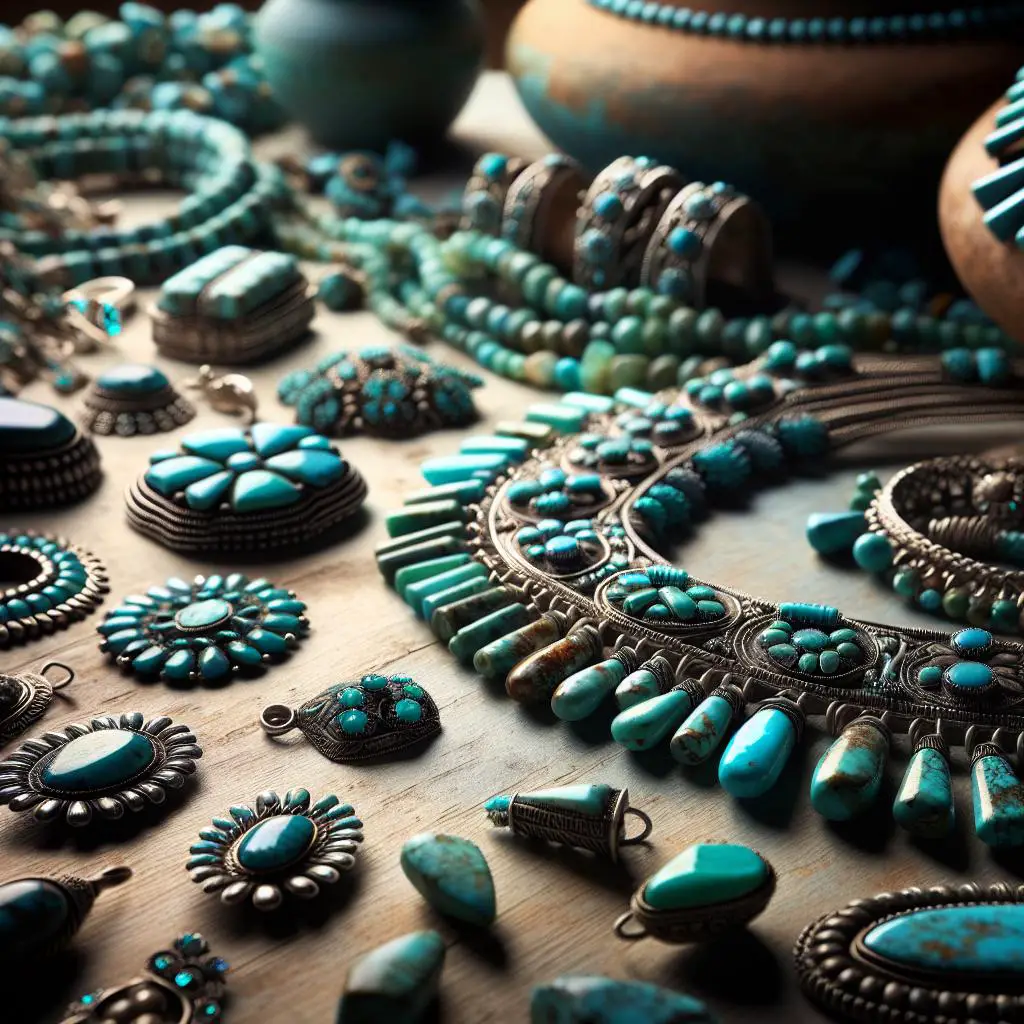 1 Historical significance of turquoise in Southwestern jewelry.jpg: Southwest USA Shopping