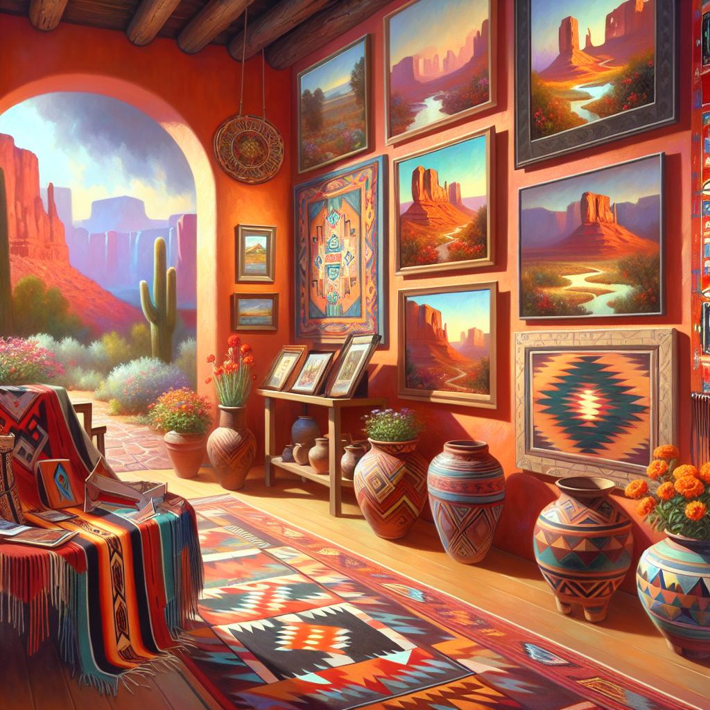 1 Importance of galleries in preserving Southwestern art heritage.jpg: Southwest USA Shopping