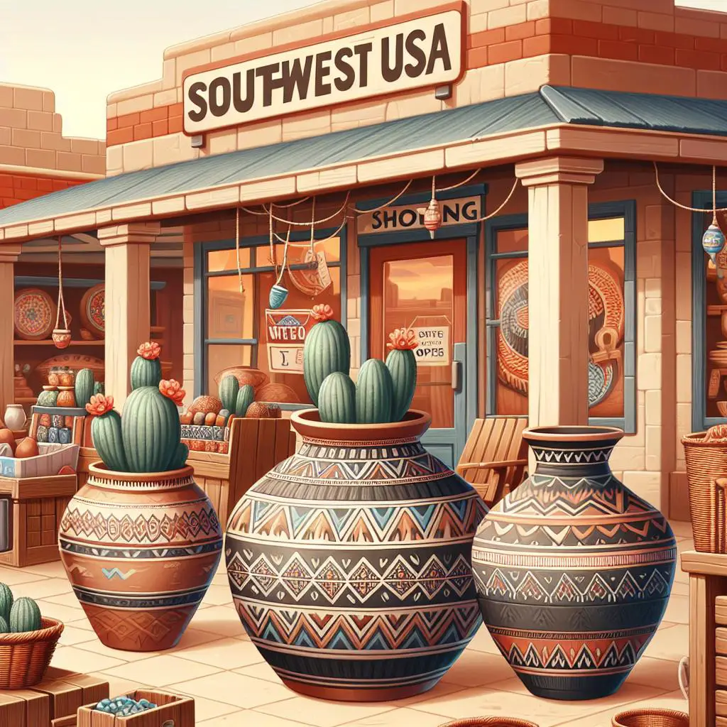 1 Symbolism and beliefs expressed through Native pottery.jpg: Southwest USA Shopping