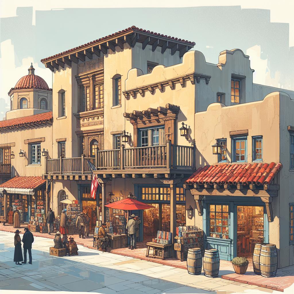 2 Spanish Colonial Impact on American Architectural Designs.jpg: Southwest USA Shopping