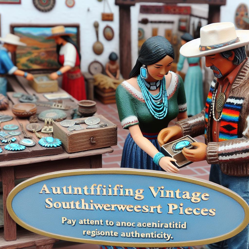 2 Tips for identifying authentic vintage southwestern pieces.jpg: Southwest USA Shopping