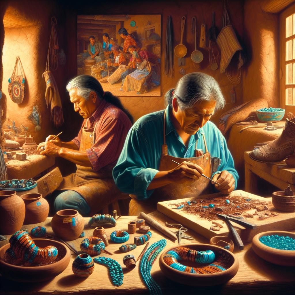 2 Understanding the Process How Southwest Artisan Crafts are Made.jpg: Southwest USA Shopping