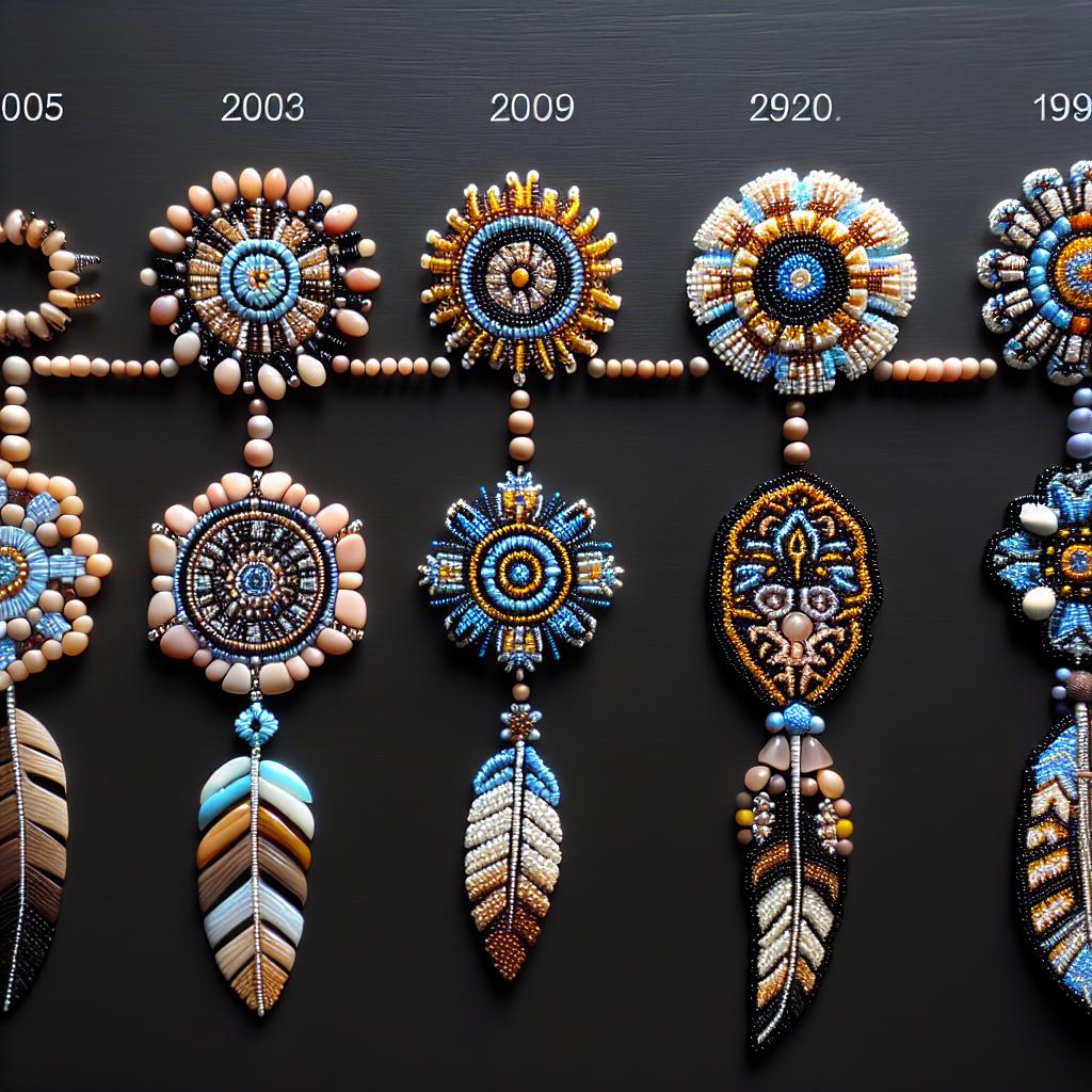 3 Evolution of beadwork designs in Southwestern jewelry.jpg: Southwest USA Shopping