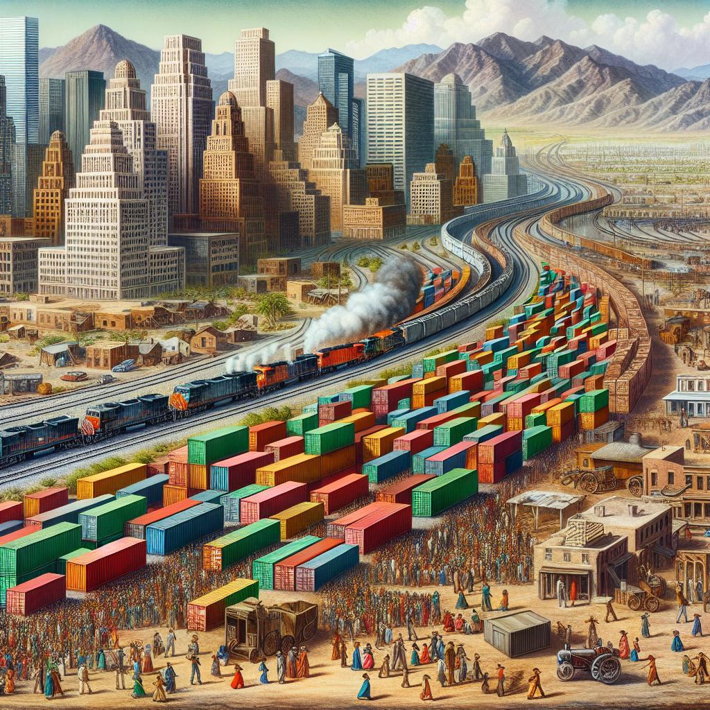 3 Impacts of the railway on growth of Southwest cities.jpg: Southwest USA Shopping