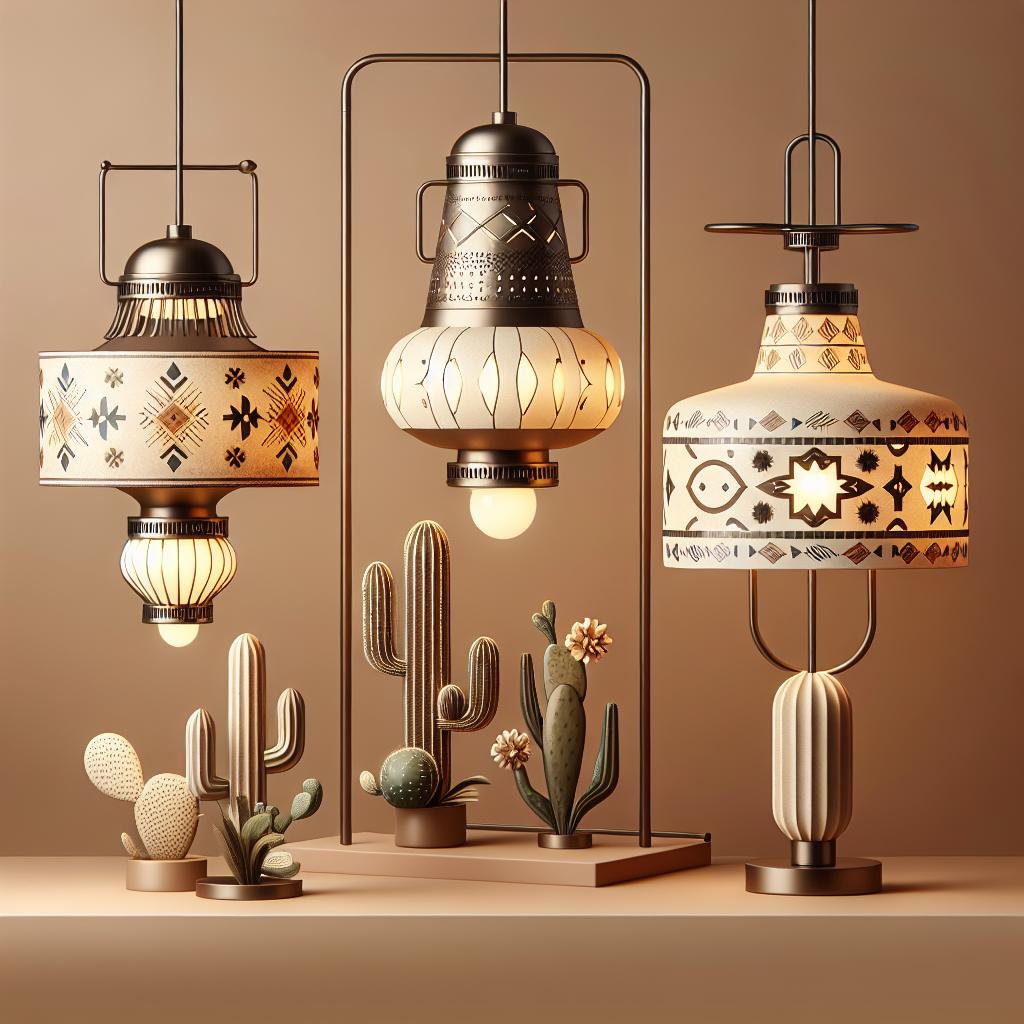 3 Incorporating Southwestern aesthetic into modern lighting fixtures.jpg: Southwest USA Shopping