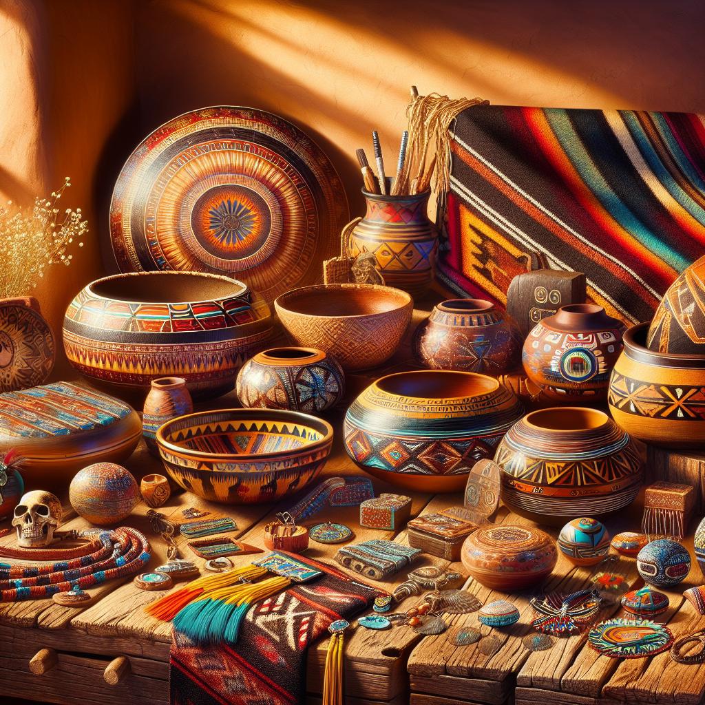 Distinctive crafts from Southwestern Indigenous Peoples.jpg: Southwest USA Shopping