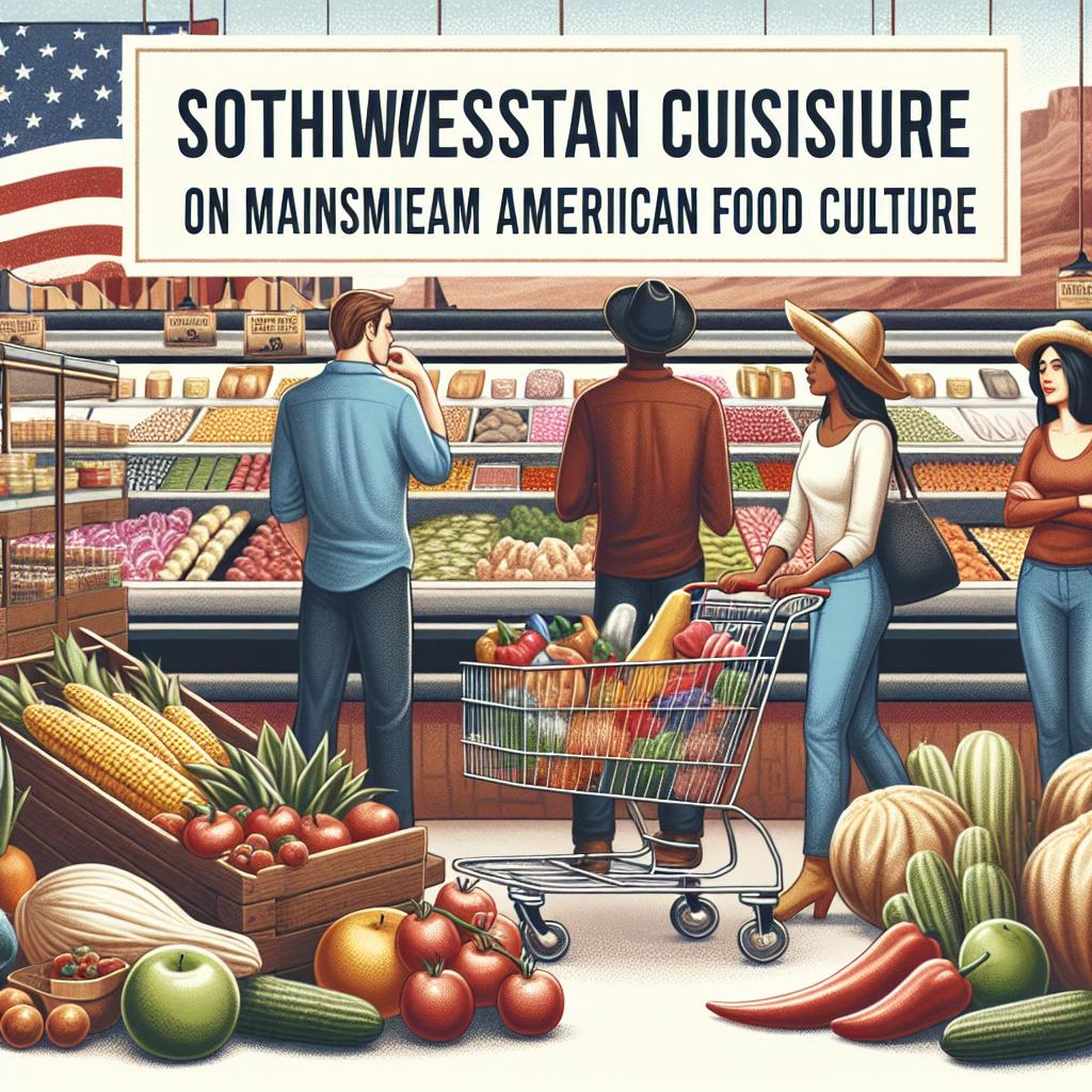 Impact of Southwestern cuisine on mainstream American food culture.jpg: Southwest USA Shopping