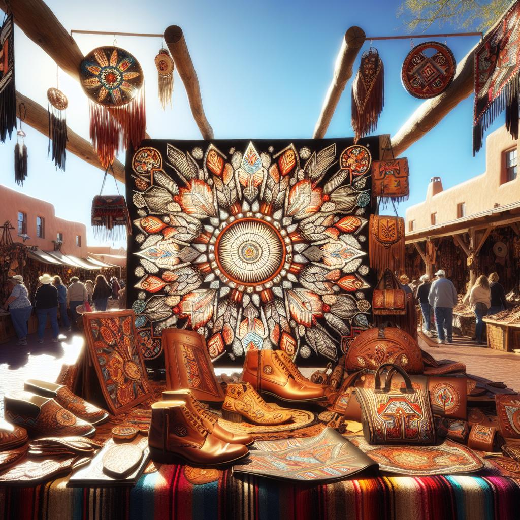 Influence of Native American cultures on Southwest leatherworking.jpg: Southwest USA Shopping