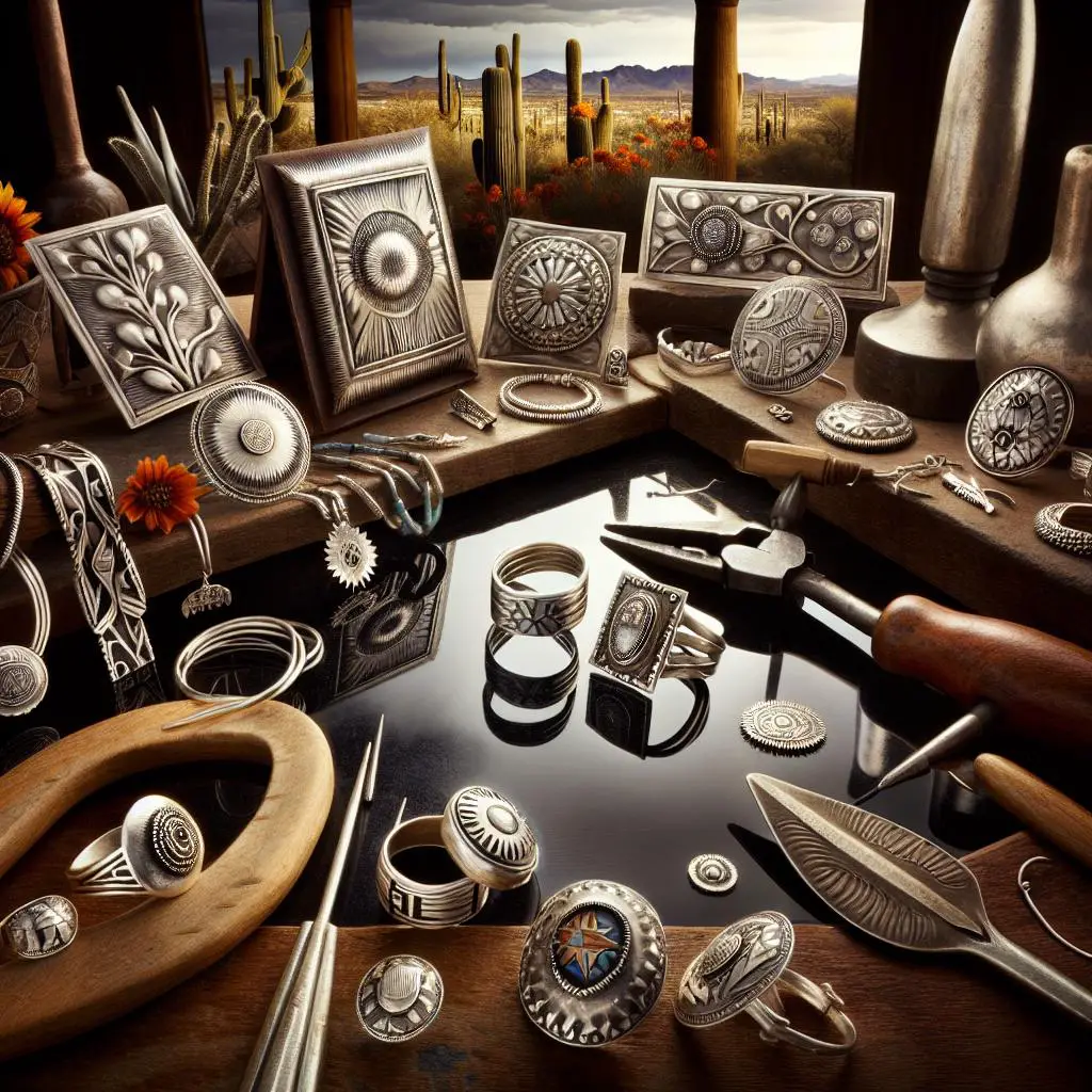 Modern influences on southwestern silver crafting.jpg: Southwest USA Shopping