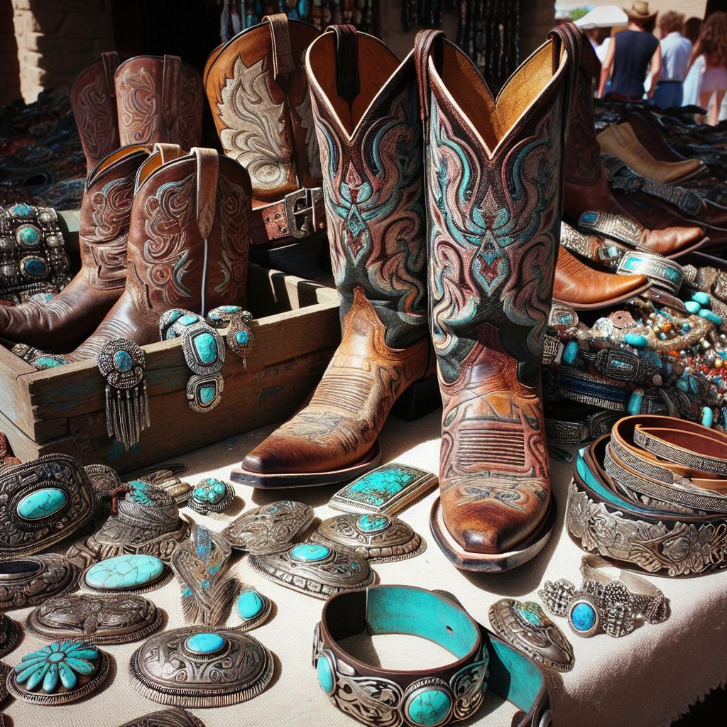 Southwest festival Style Cowboy boots and accessories trends.jpg: Southwest USA Shopping