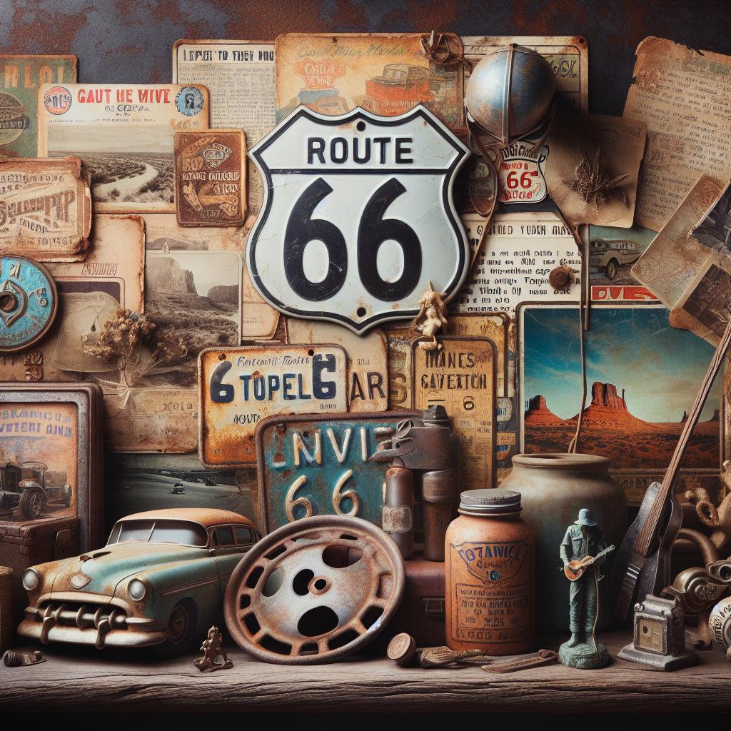 Vintage mementos from Route 66.jpg: Southwest USA Shopping